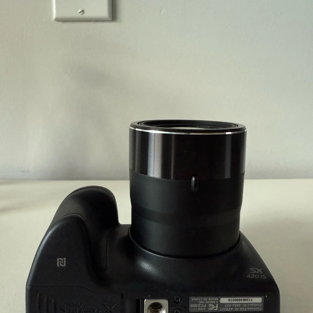 Canon PowerShot SX420 is Digital Camera Black with Tripod Stand and Camera Bag